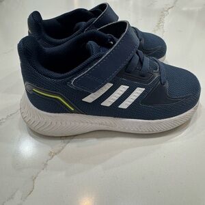 adidas Kids Navy and White Sneakers